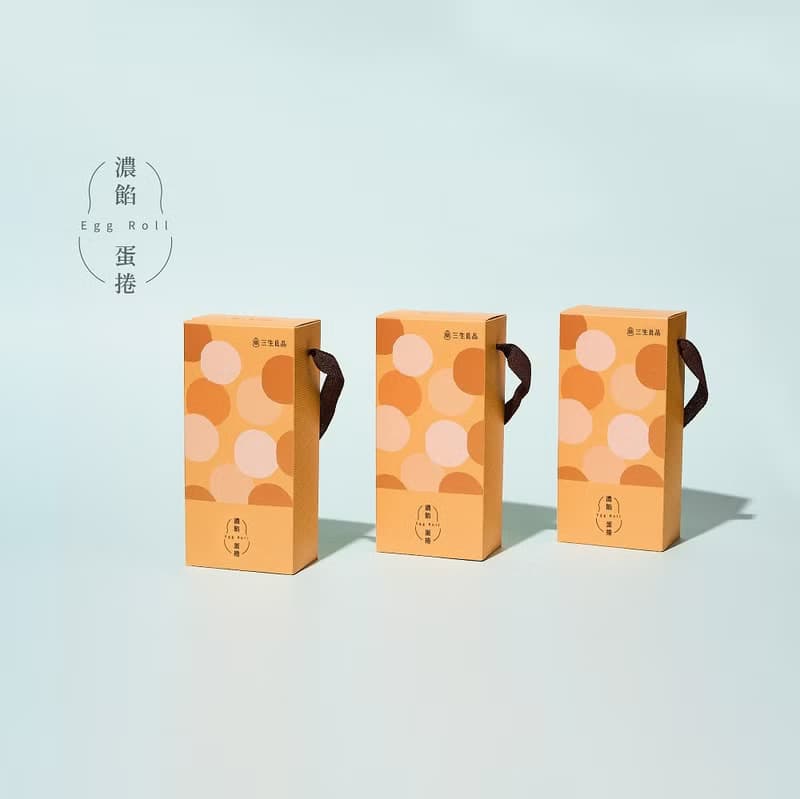 【三生良品】濃餡蛋捲-巧克力 香醇內餡 減糖不膩口 經典不敗口味