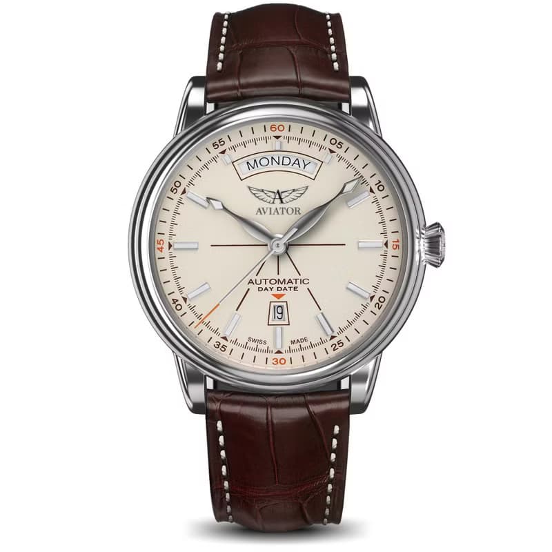 DOUGLAS DAY-DATE 飛行員機械腕錶