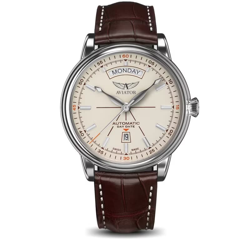 DOUGLAS DAY-DATE 飛行員機械腕錶