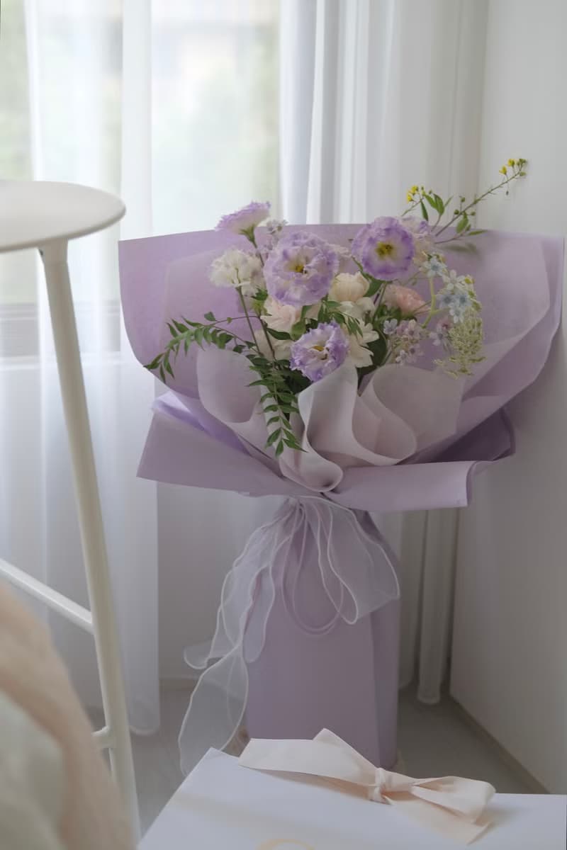 桔梗花束 生日畢業花束禮物  女友禮物