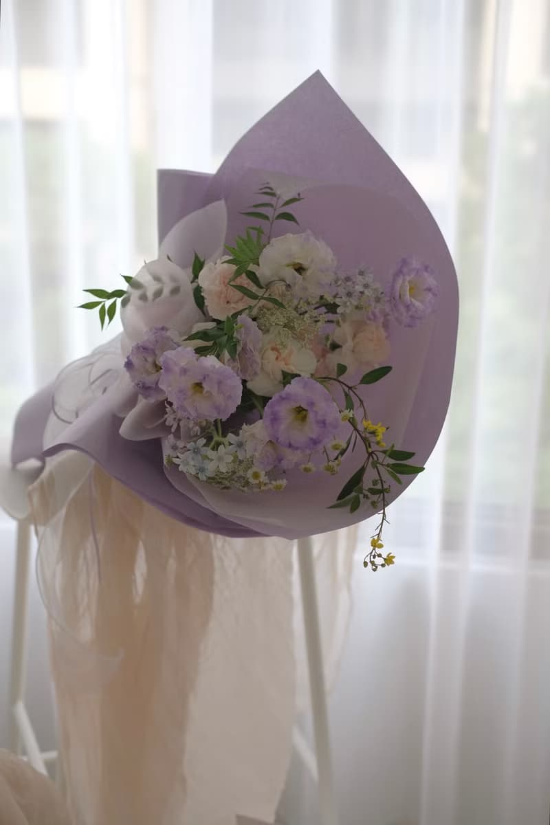 桔梗花束 生日畢業花束禮物  女友禮物