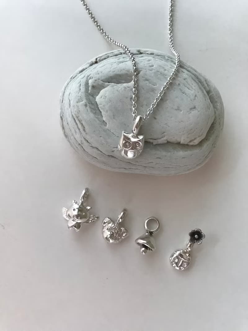 小森箖系列—小豬—純銀項鍊