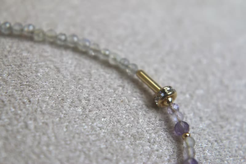 手鍊 紅寶石 紫水晶 天然石 - good -