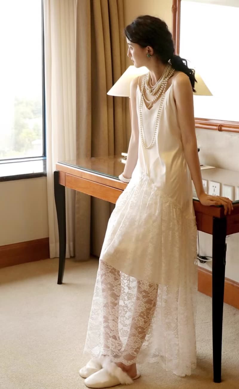 法式復古 蕾絲新娘結婚禮服