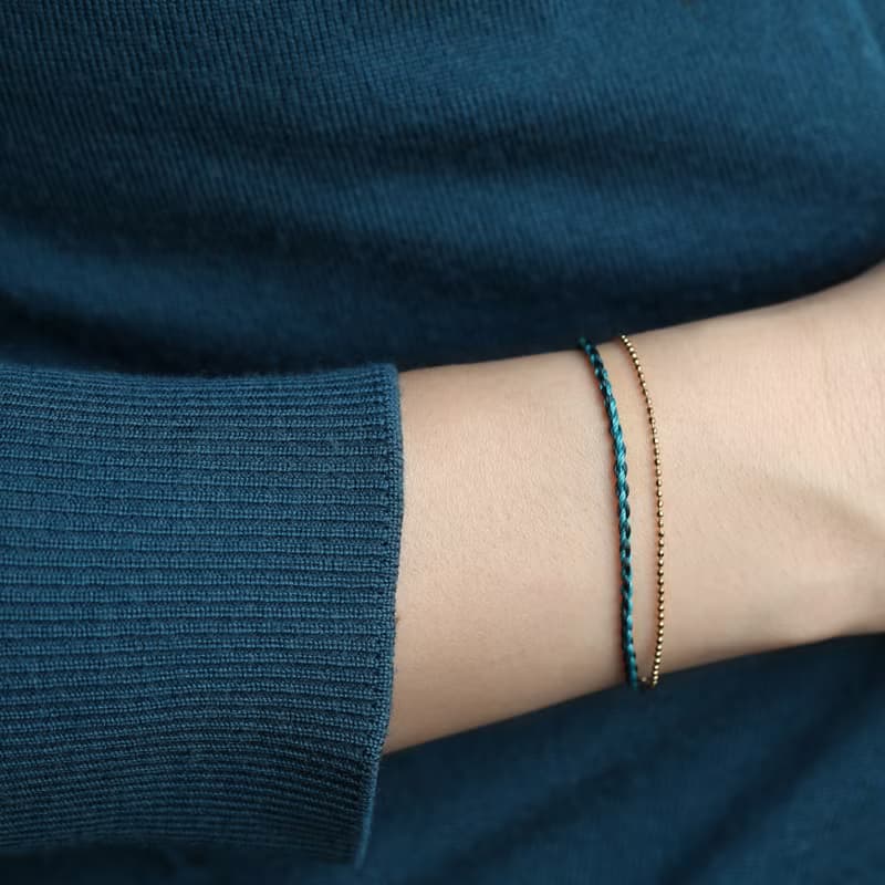 moorigin 麻花編織手繩 | 可洗澡・不掉色