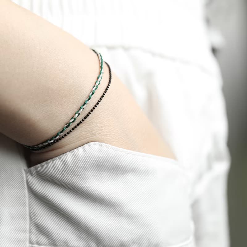 moorigin 麻花編織手繩 | 可洗澡・不掉色