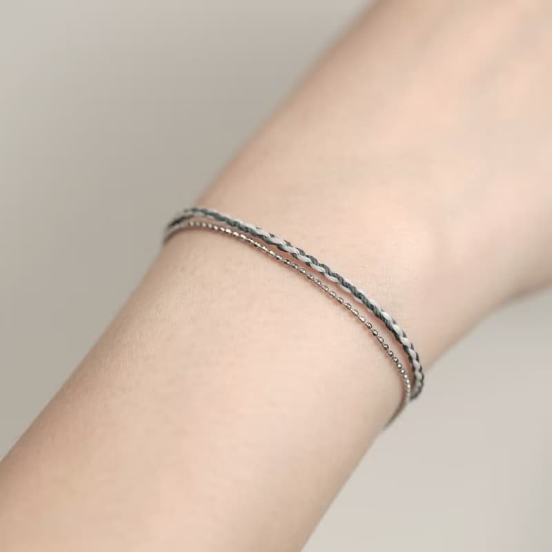 moorigin 麻花編織手繩 | 可洗澡・不掉色