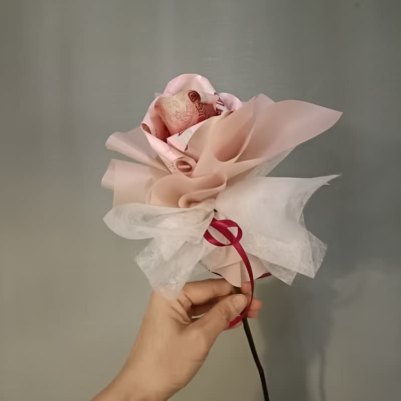 有錢花花束