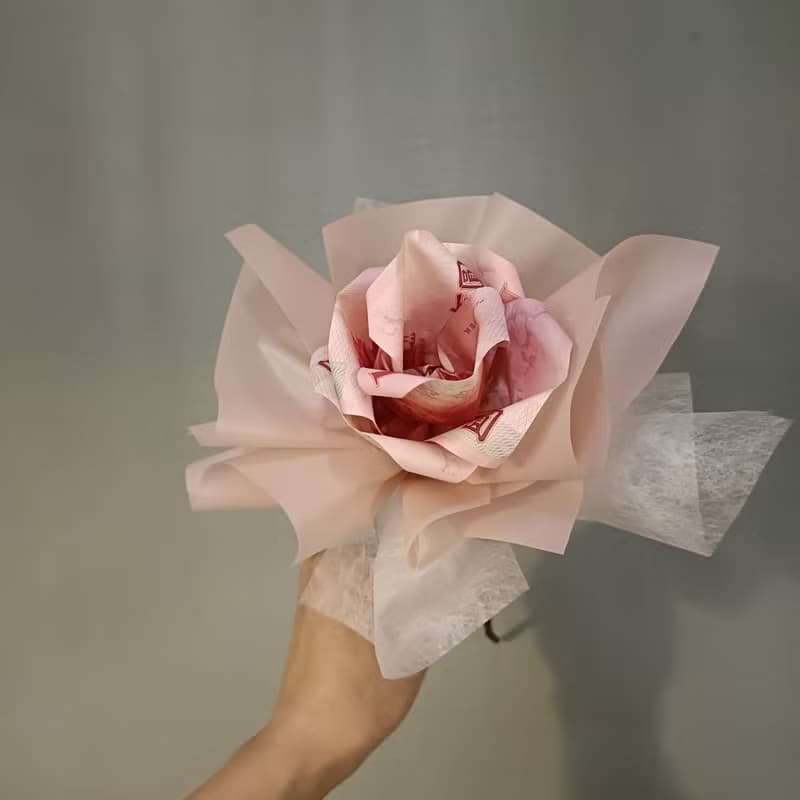 有錢花花束
