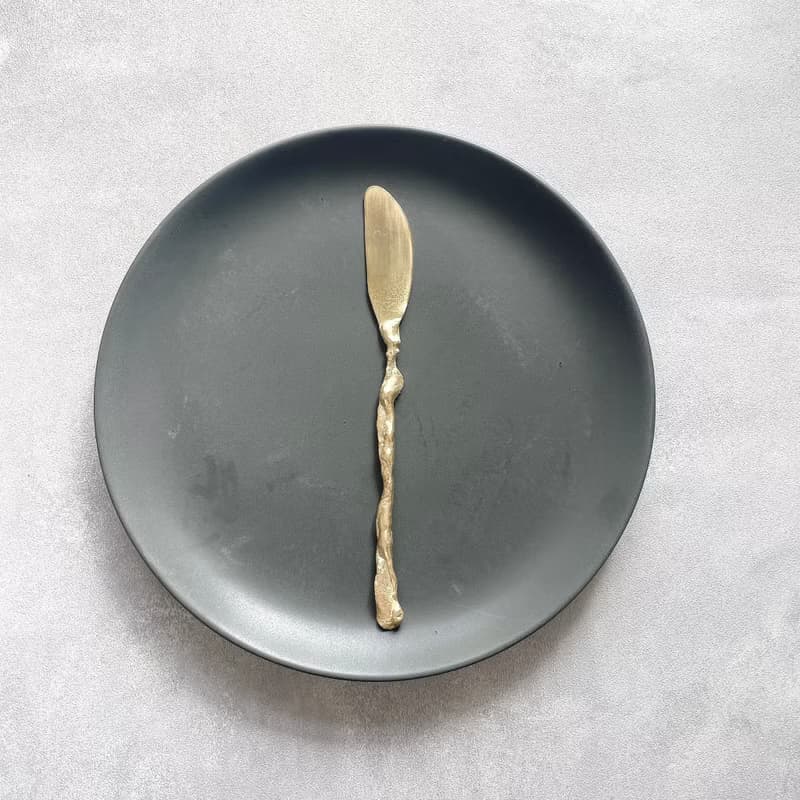 melt 真鍮のバターナイフ 17cm