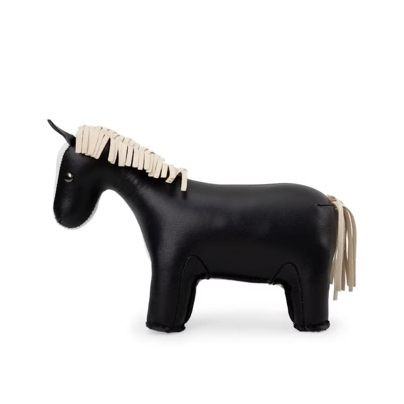 【紙鎮】低頭馬 Horse 皮革動物擺飾 | 馬到成功 畢業禮物