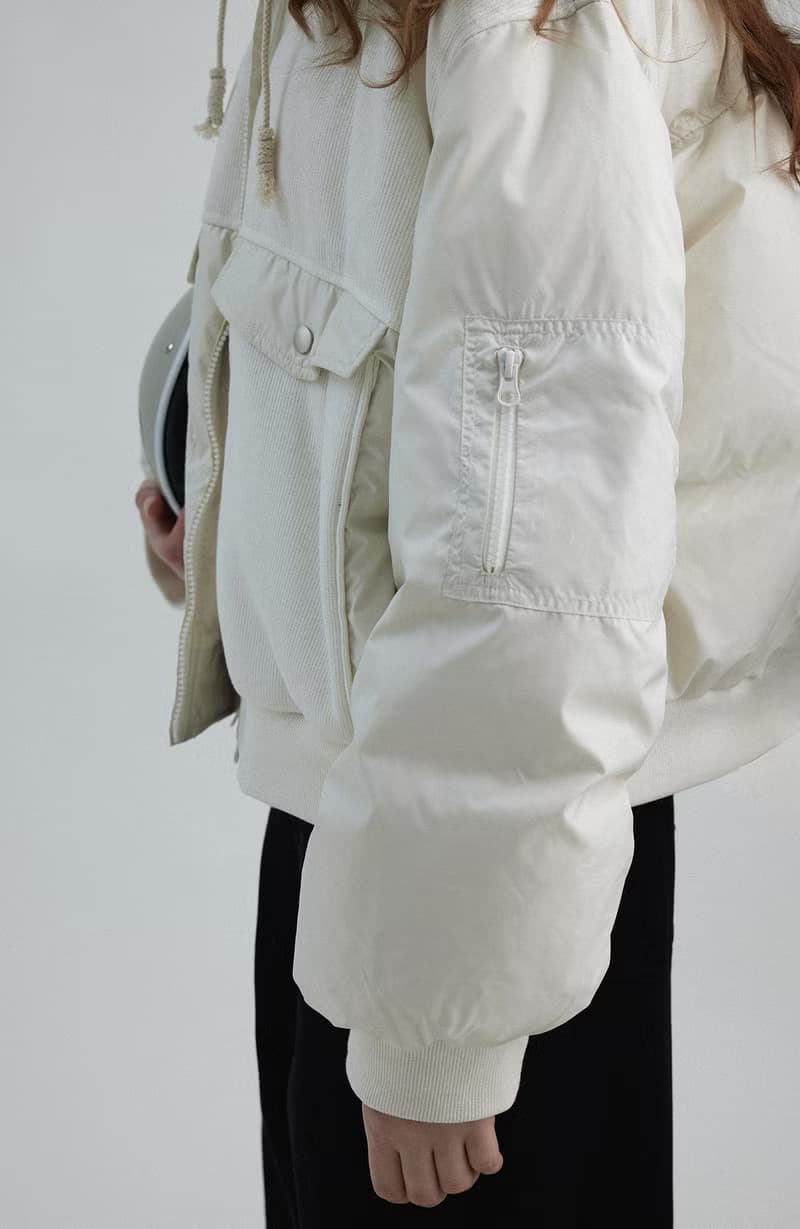馬斯特雷德 復古拼接羽絨服夾克