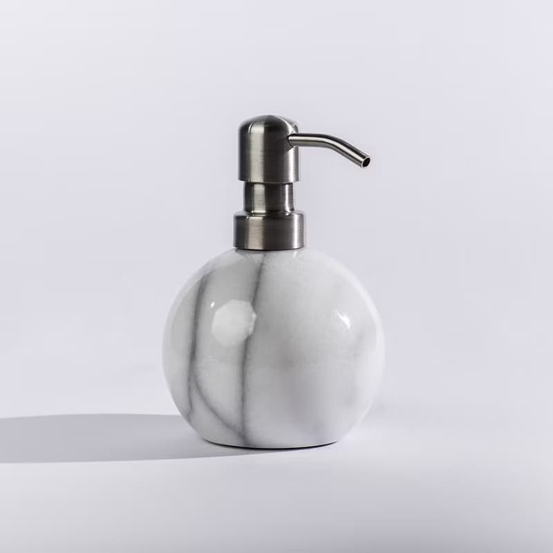 -【奇鈺家居】大理石圓球乳液罐 / 洗手乳罐 (250ml)