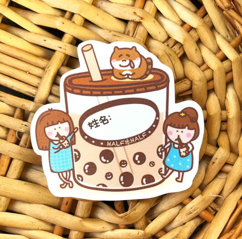 防水の姓名貼紙 ( 餐具/便當/水壺用 ) stickers Waterproof stic