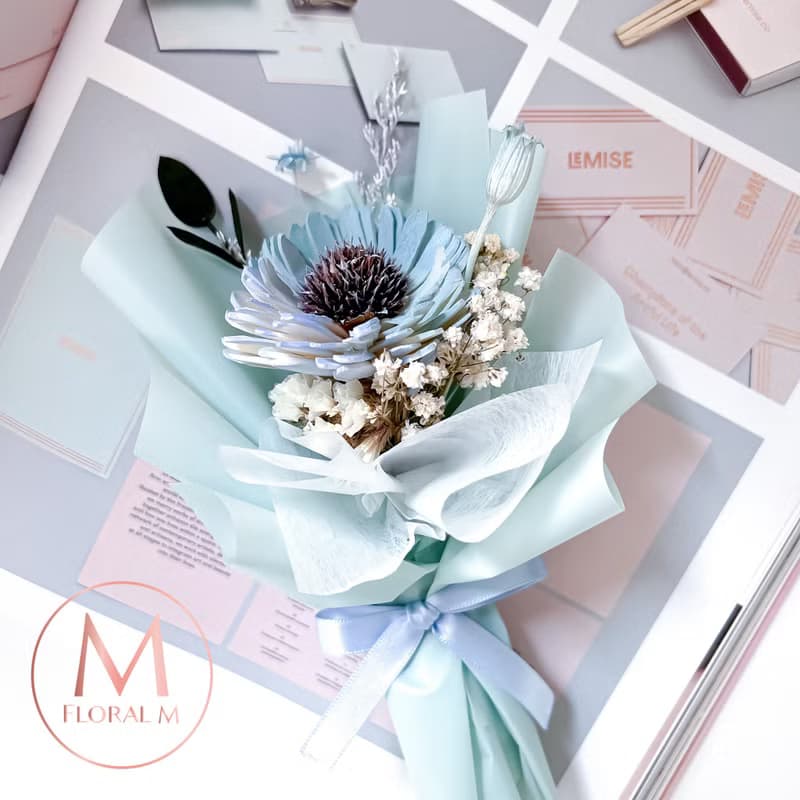 盛夏微醺薄荷mojito擴香小花束 (贈送5ml香氛油)