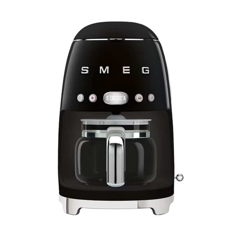 【SMEG】義大利濾滴式咖啡機-耀岩黑