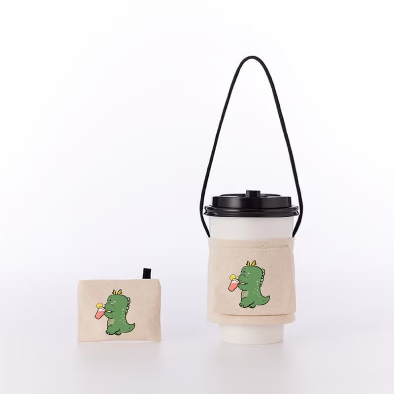 YCCT環保飲料提袋經典款 - 北極熊 - 專利收納不怕忘了帶