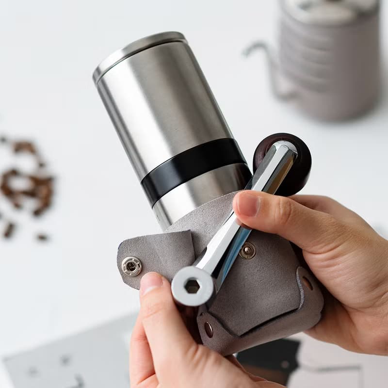 【咖啡禮盒】迷你咖啡濾杯 不鏽鋼濾網 手動磨豆器 生日禮 畢業禮
