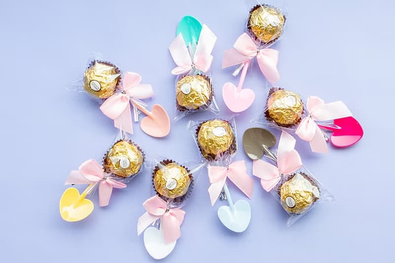 幸福鏟子-金莎巧克力-二次進場 送客禮 位上禮 婚禮 糖果 祝福