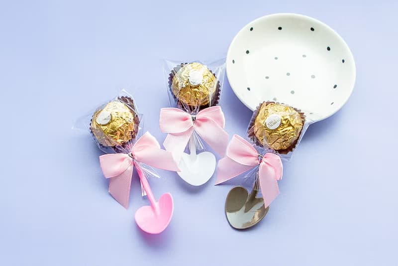 幸福鏟子-金莎巧克力-二次進場 送客禮 位上禮 婚禮 糖果 祝福