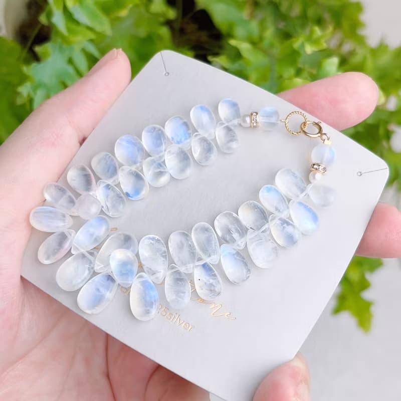 提升直覺 平靜心靈  福利出清款 透字藍暈月光石 療癒水晶