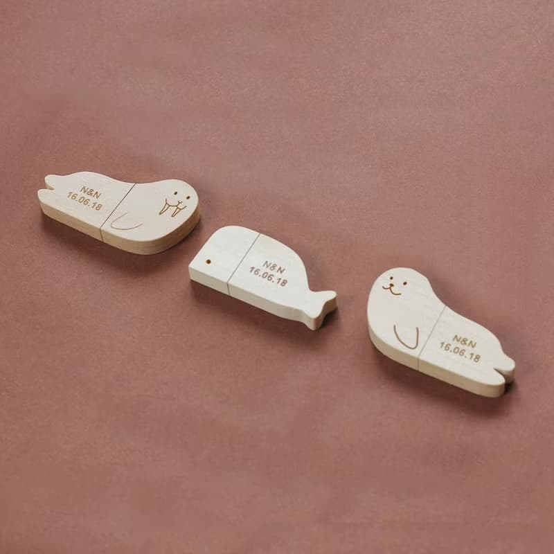 【福袋】USB 原木隨身碟 - 任選３支隨身碟 88 折起