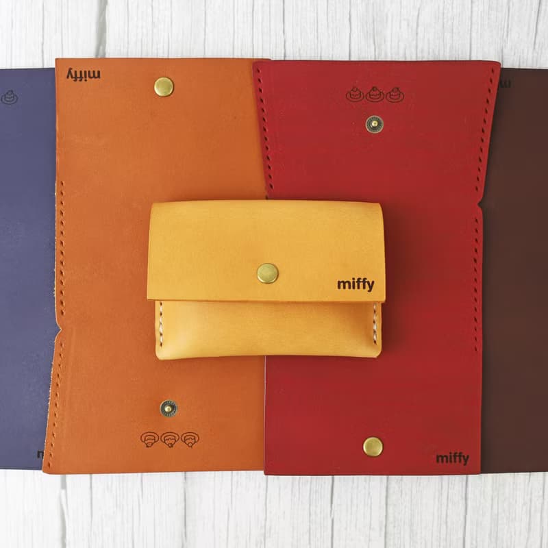 【70 Years of Miffy】聯名真皮簡約名片包 零錢包 材料包