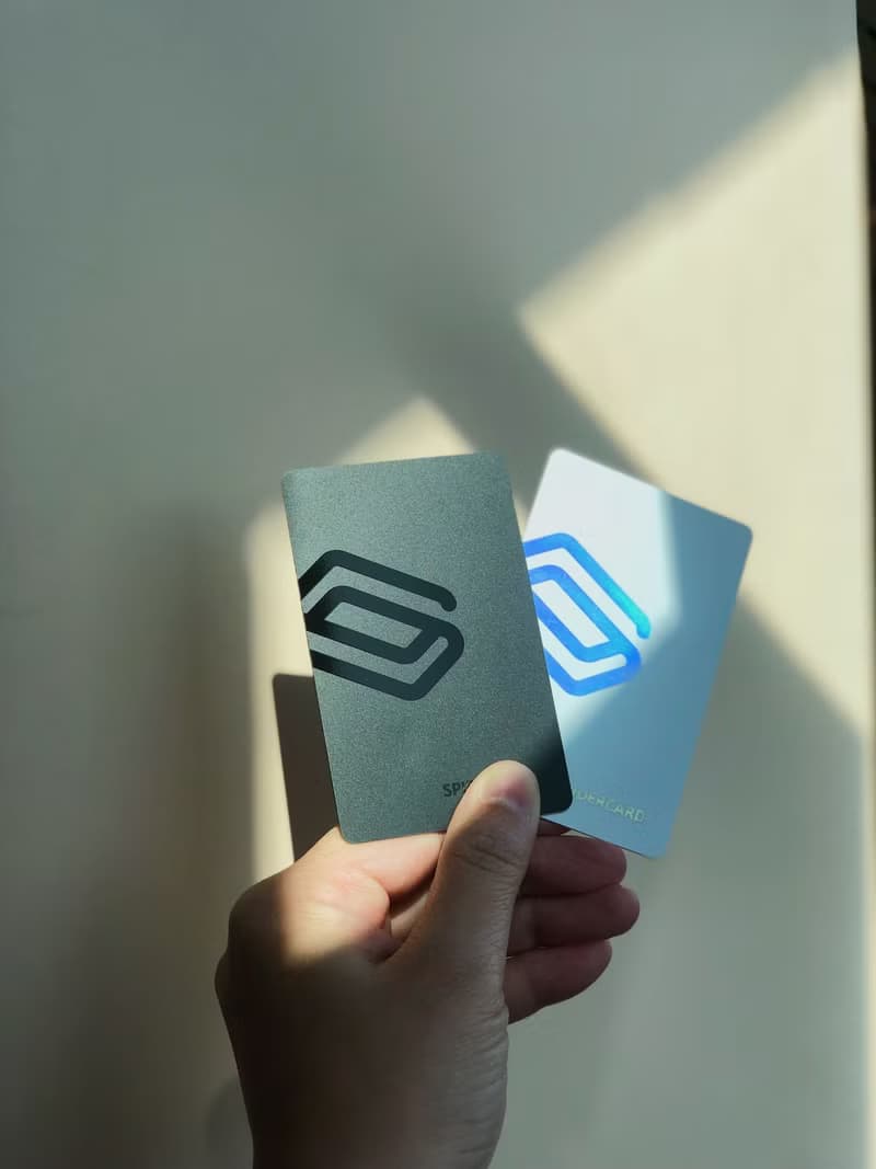 銀河雙卡組 - SpiderCard 數位名片NFC卡