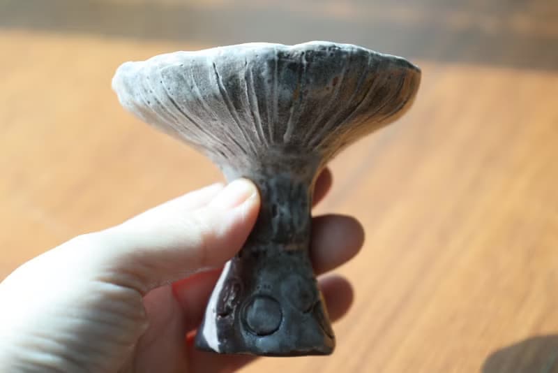 【喬遷禮物】精靈蘑菇2香座醬料盤擺飾盤侘寂風雕塑擺件收藝術