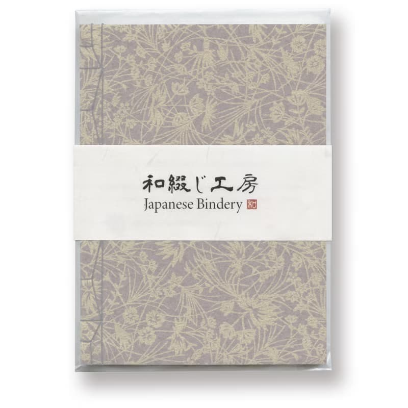 日本裝訂筆記本　手工製作　友禪日本紙　公平貿易紙