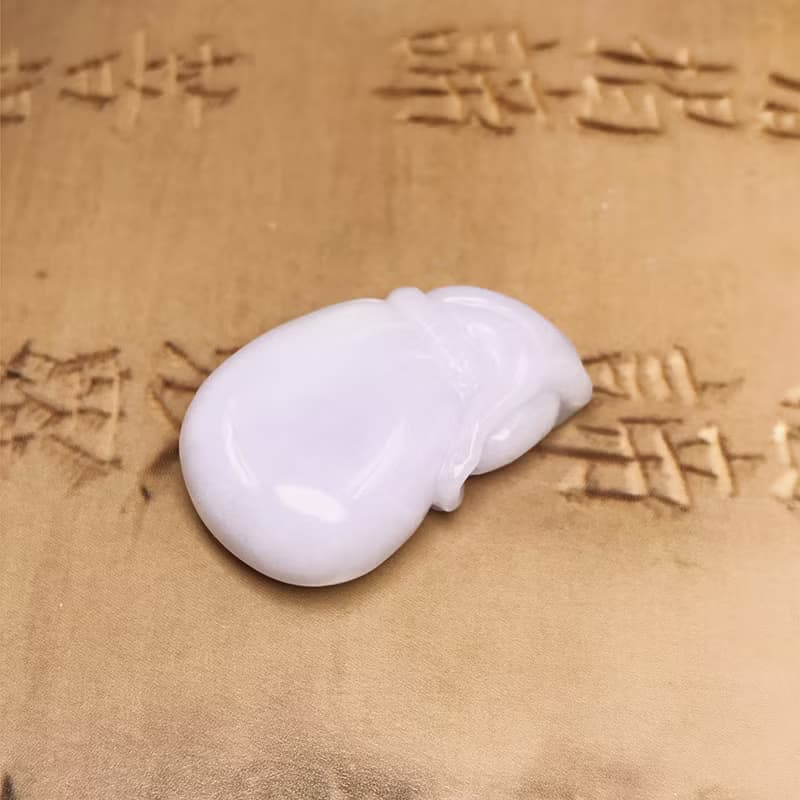 紫羅蘭翡翠錢袋  | 裸石 | 天然緬甸A貨翡翠| 送禮