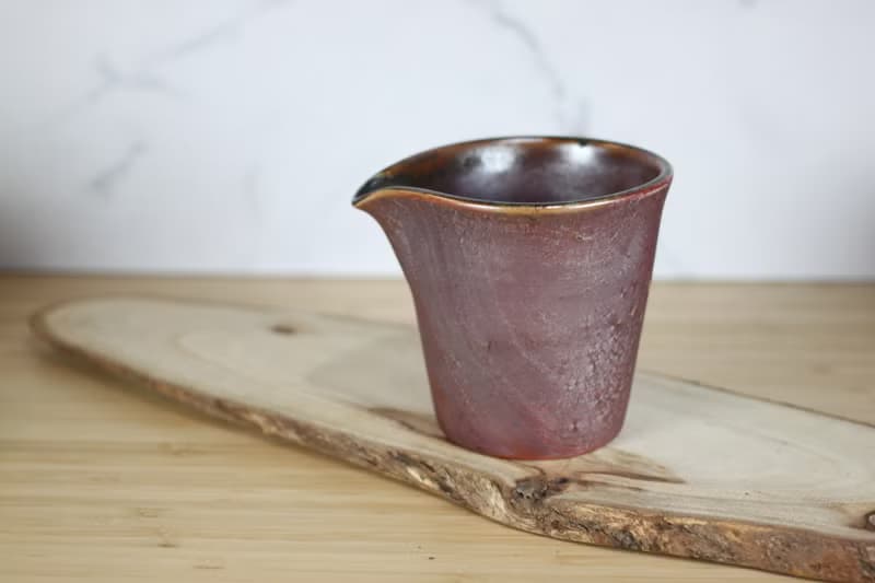 【送禮好物】240ml 天然落灰 柴燒茶海 公道杯 名家葉敏祥手作