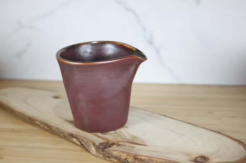 【送禮好物】240ml 天然落灰 柴燒茶海 公道杯 名家葉敏祥手作