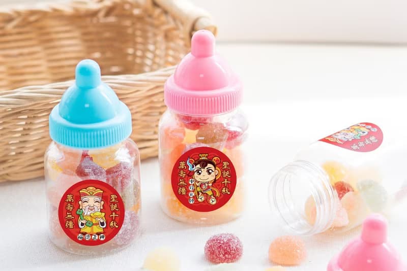 三太子 小奶瓶糖果 QQ軟糖  Q版神明祝壽 聖誕千秋
