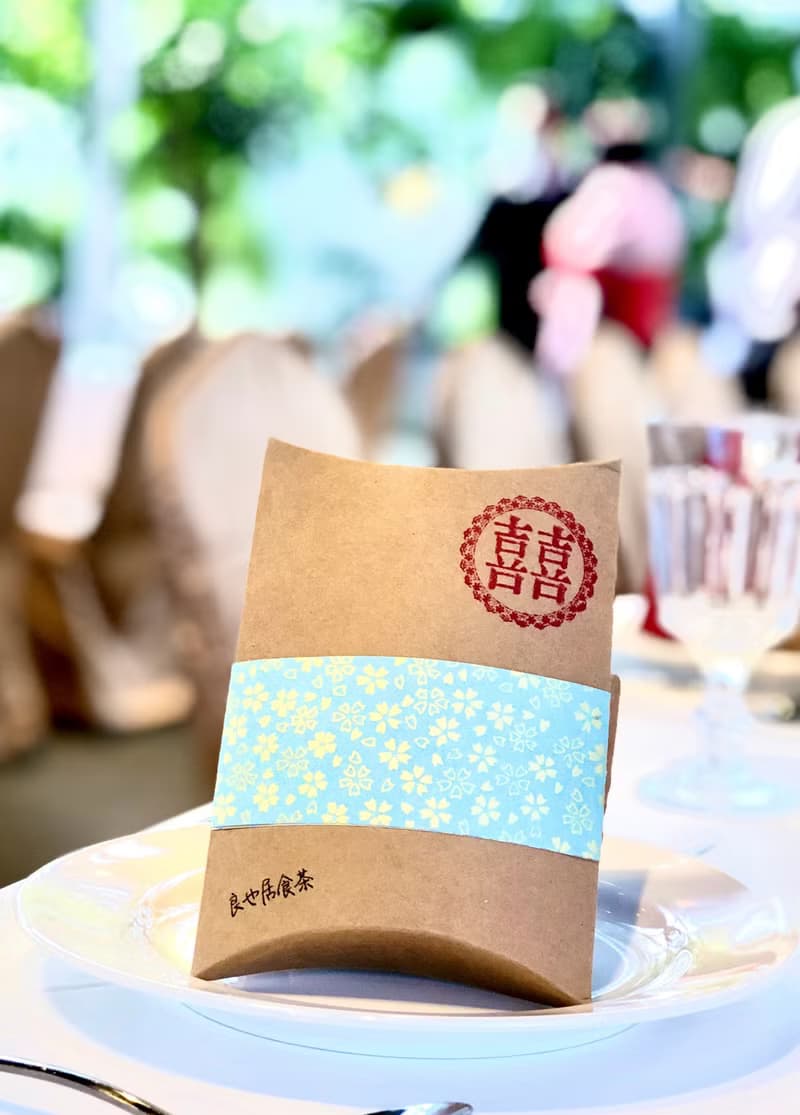 婚禮小物|派盒2入三角茶包|加購區