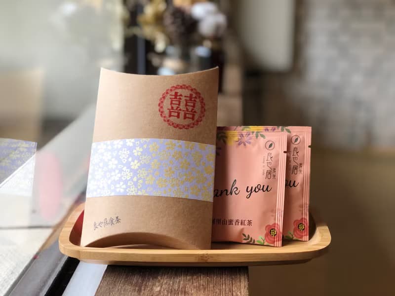 婚禮小物|派盒2入三角茶包|加購區