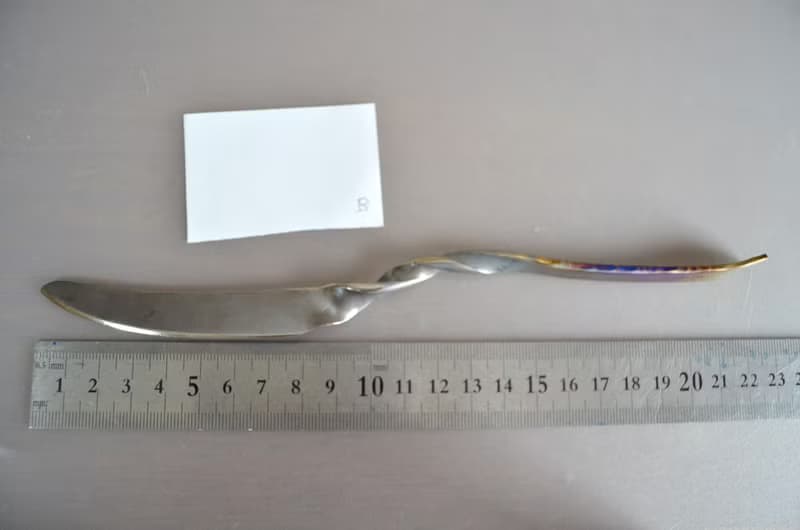 Titanium Cutlery・table knife・高級チタンテーブルナイフ・２２５ミリ