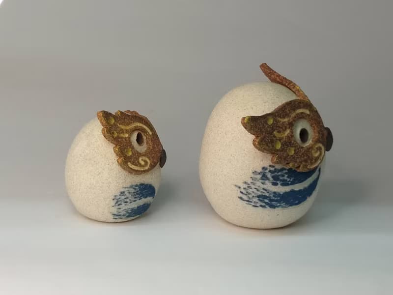貓頭鷹-嘉年華系列/陶藝品/原創