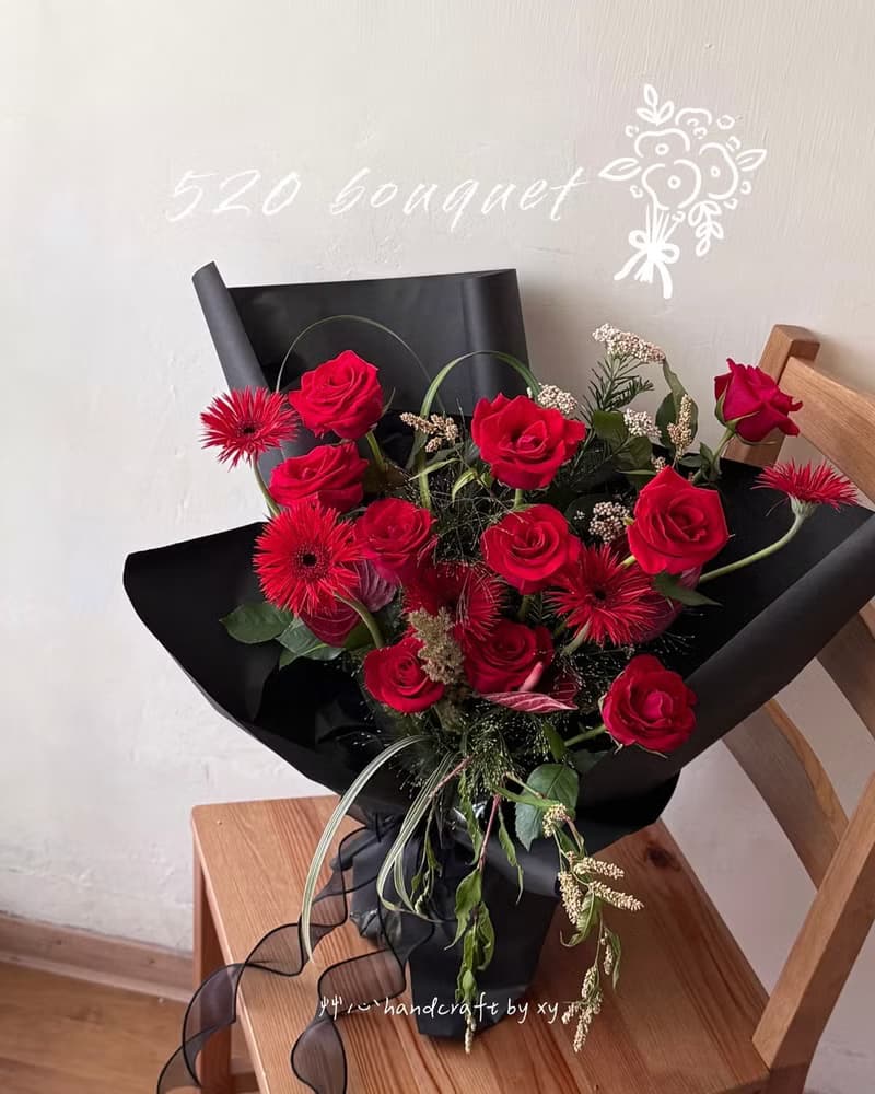 玫瑰花束 鮮花花束 告白花 畢業花 生日花束 拍攝花 登記花束