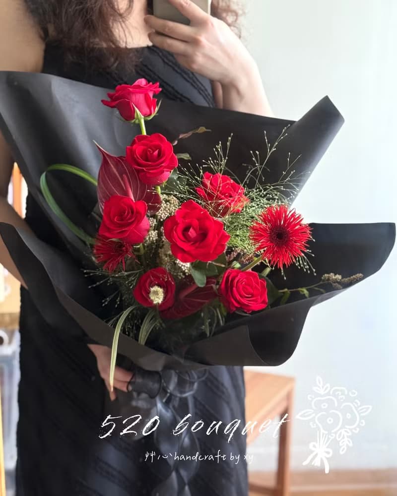 玫瑰花束 鮮花花束 告白花 畢業花 生日花束 拍攝花 登記花束