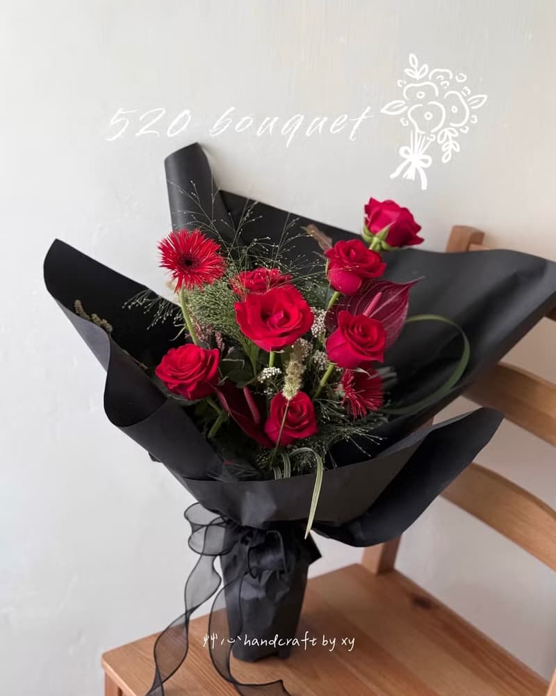 玫瑰花束 鮮花花束 告白花 畢業花 生日花束 拍攝花 登記花束