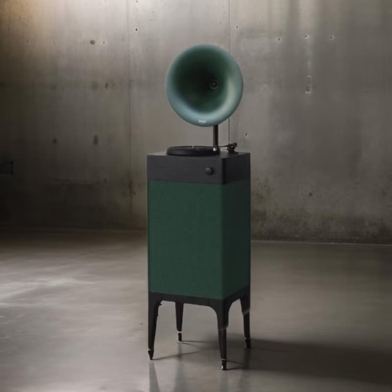 【品味之選】梵尼詩 黑膠音響 內建擴大機 藍牙 Hi-Fi級音質 綠