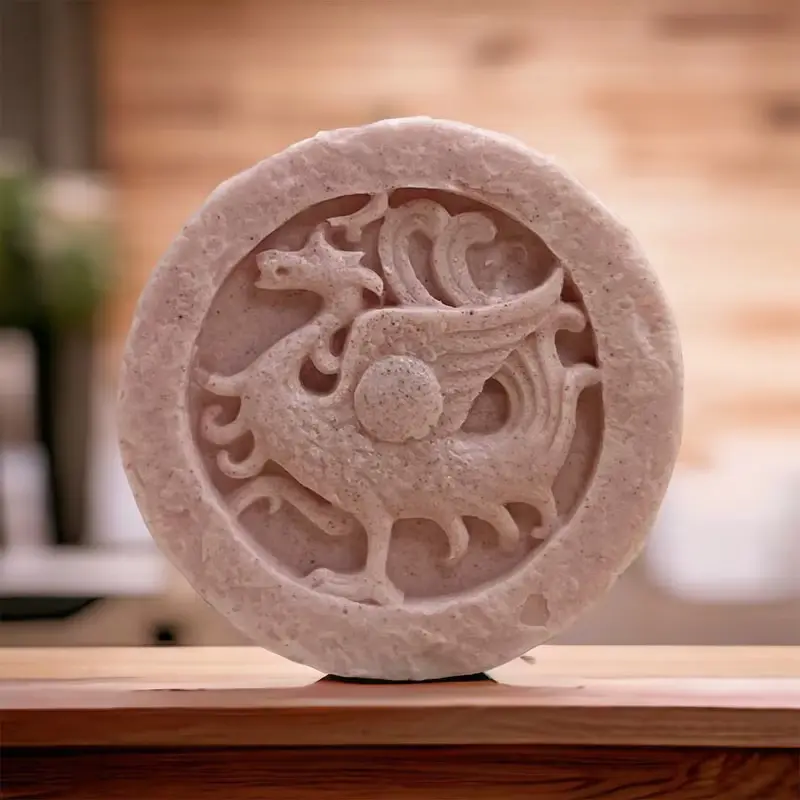 草本古風神獸平安皂(朱雀) 草本手工皂 草本萃取添加搭配精油香氛
