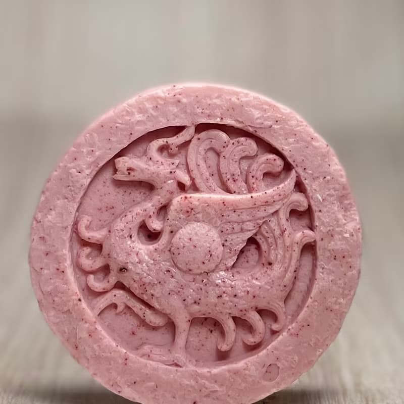 草本古風神獸平安皂(朱雀) 草本手工皂 草本萃取添加搭配精油香氛