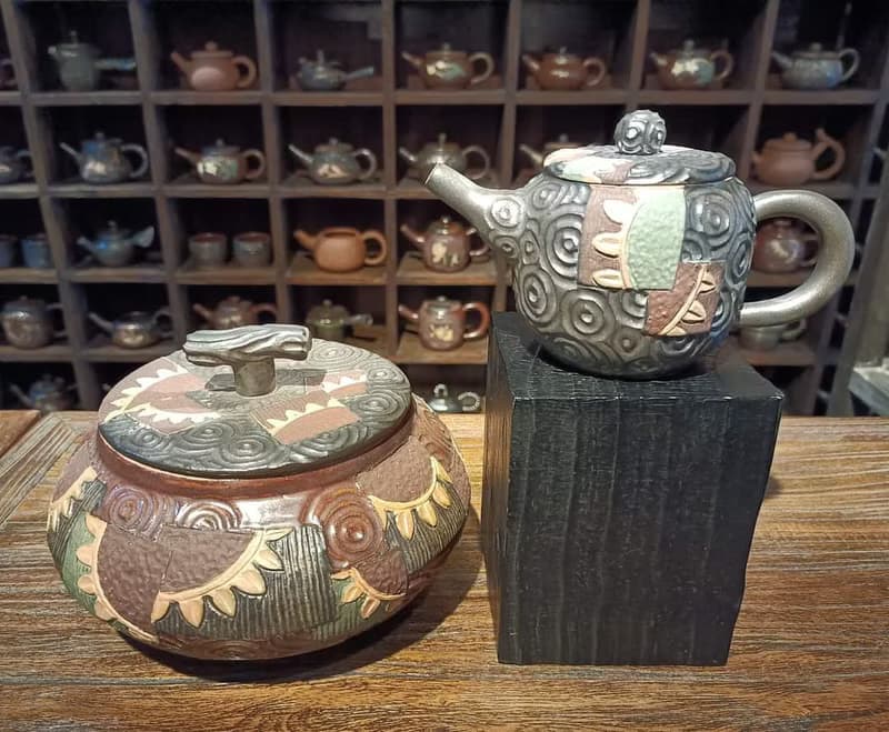 手工刻花__茶倉系列