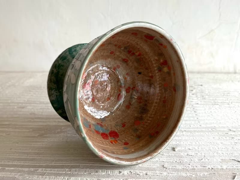 葉串冰淇淋高腳杯冰品碗_陶瓷餐碗