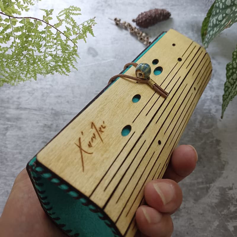茉樂手盒/C1~2楊木/茉樂藍/泡泡大地風/泡泡紋/筆盒/眼鏡盒/送禮
