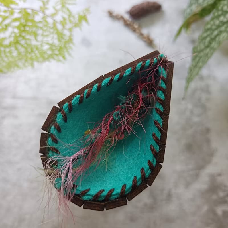 茉樂手盒/C1~2楊木/茉樂藍/泡泡大地風/泡泡紋/筆盒/眼鏡盒/送禮