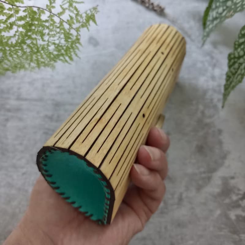 茉樂手盒/C1~2楊木/茉樂藍/泡泡大地風/泡泡紋/筆盒/眼鏡盒/送禮