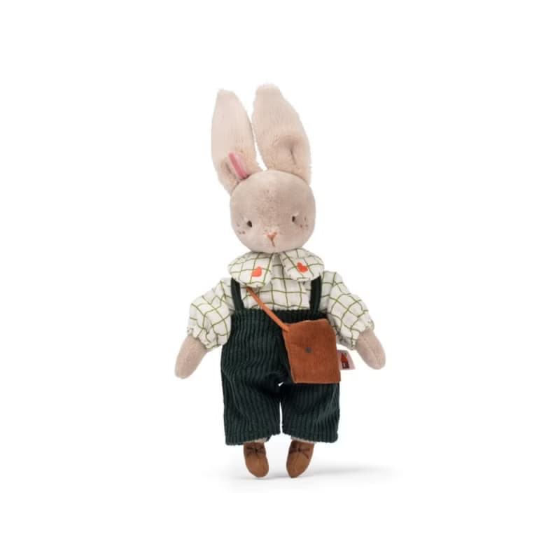 法國 Moulin Roty 米努奇卡斯系列小白兔奈爾玩偶禮盒